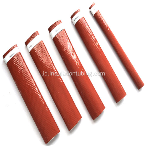 Silicone Coated Fire Protection Fiberglass Sleeving